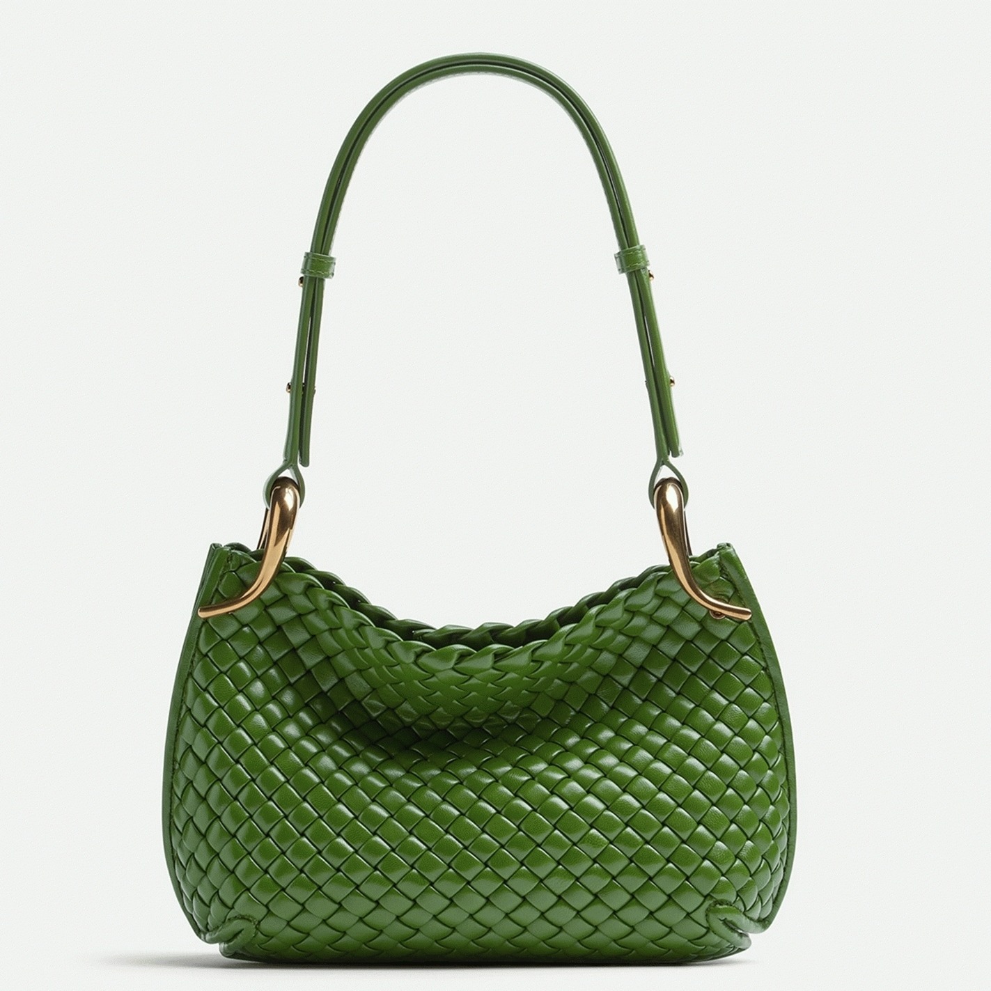 Fake B0tt*ga Ven*ta Clicker Small Bag Avocado