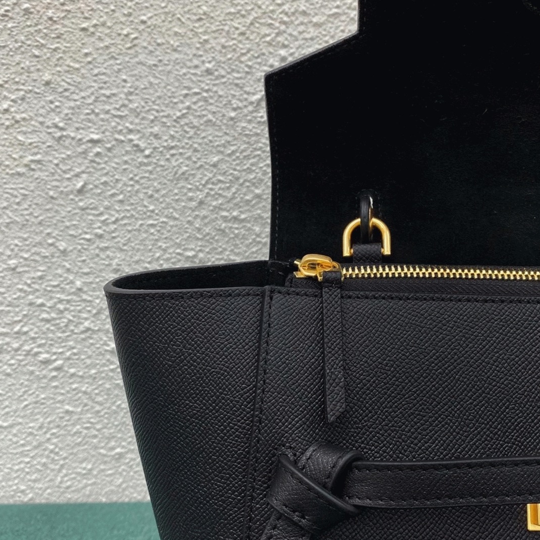 Ce1i*e Micro Belt Bag Fake in Black