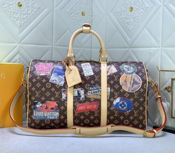 L0vis Vvtt0n Flight Mode Monogram Canvas Keepall Bandouliere 45 Travel Bag