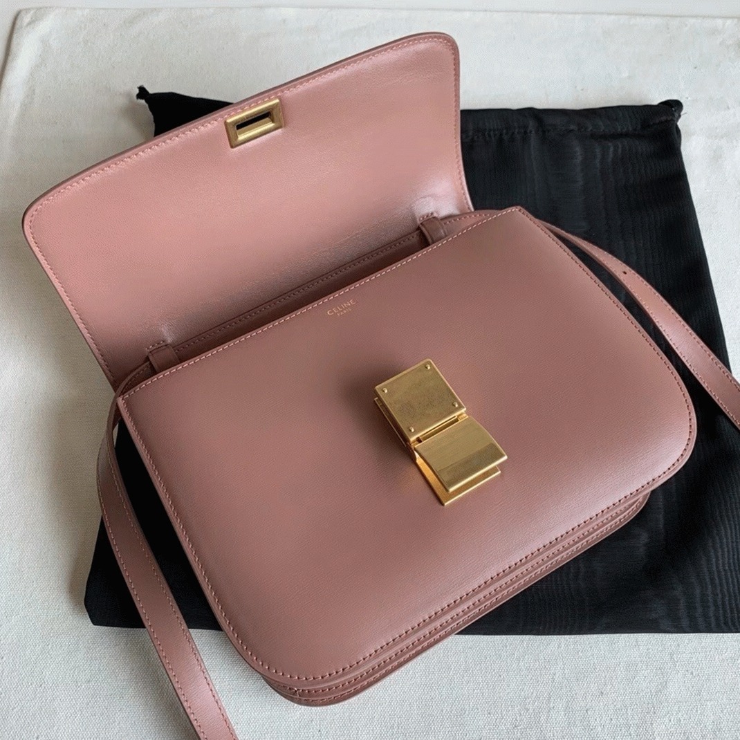 Top Quality Replica Ce1i*e Classic Box Medium Bag In Antique Rose