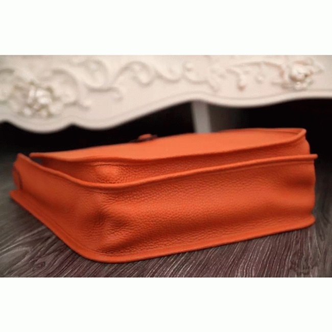Orange Evelyne III PM Bag Fake AAA H**me5 Bright Shoulder Bag