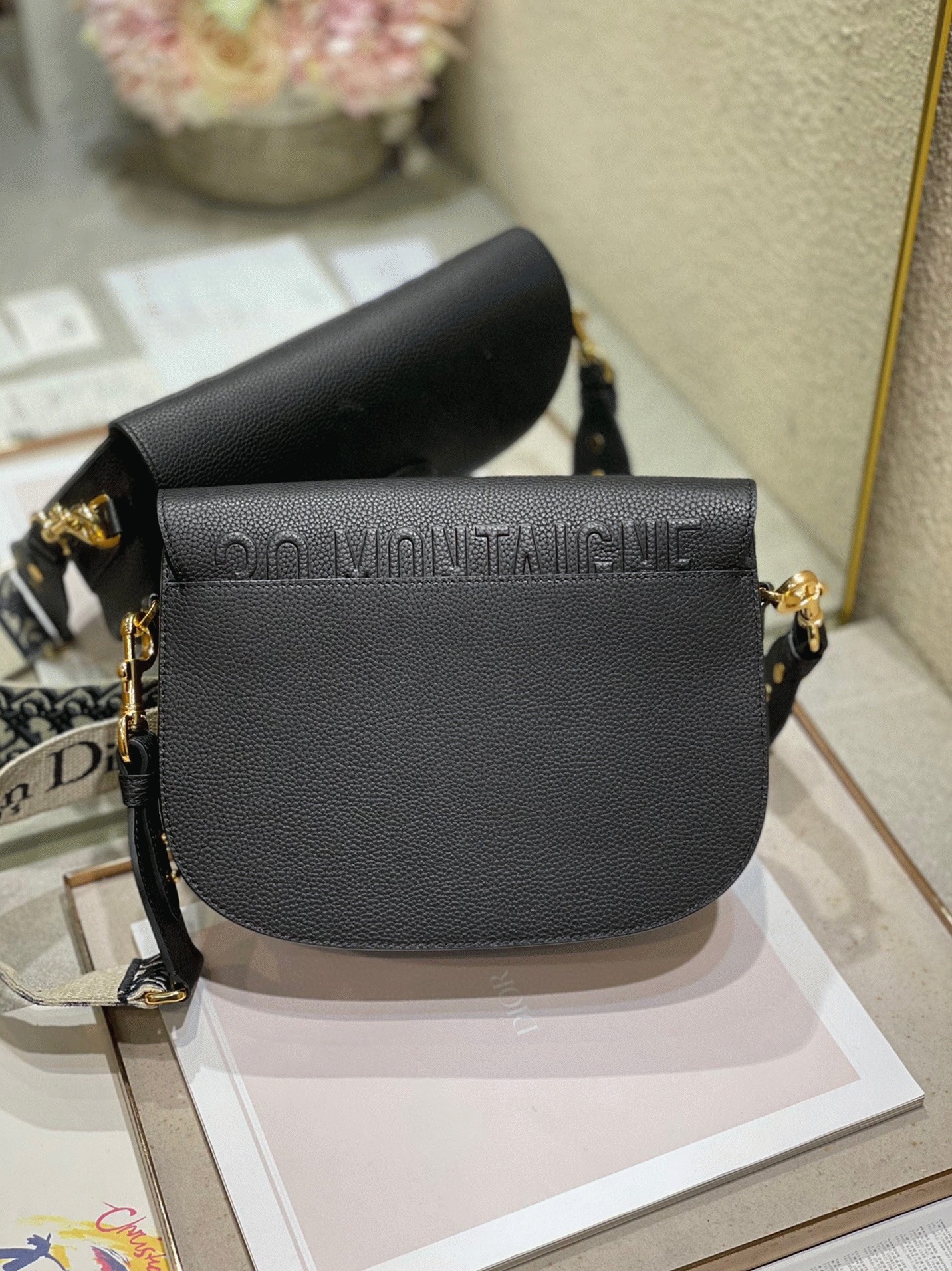 D10r Bobby Large Bag Imitation in Black