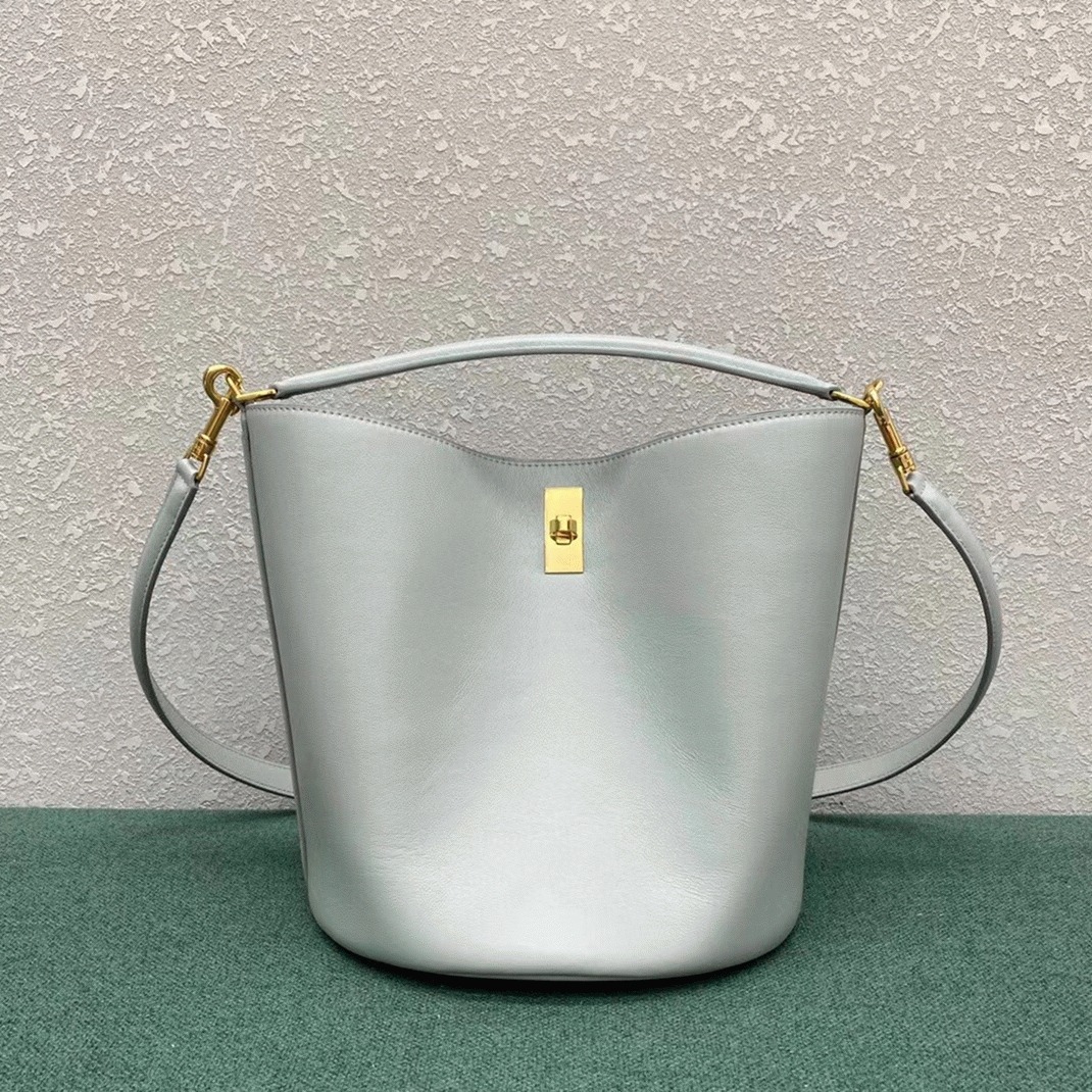 Top Quality Faux Ce1i*e Bucket 16 Bag In Mineral Smooth Calfskin
