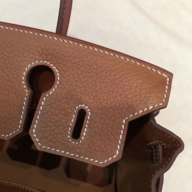 1:1 Premium Brown H**me5 Birkin 25cm Fake Bag