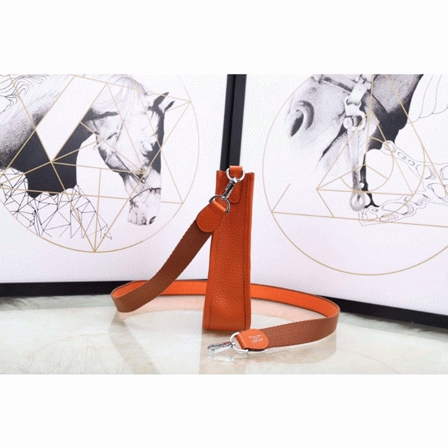 Orange Evelyne II TPM Bag Fake Luxury H**me5 Small Messenger