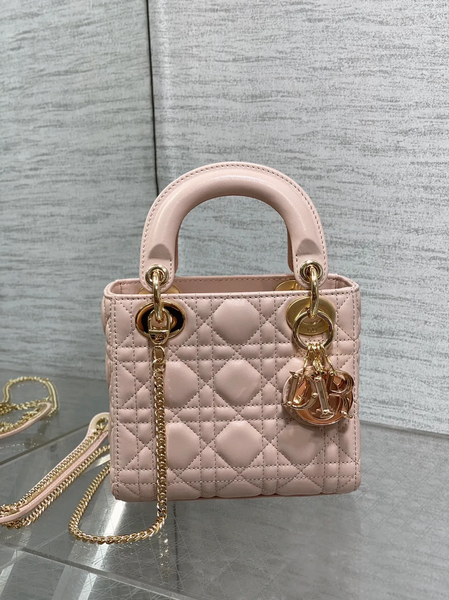 D10r Lady D10r Mini Bag Fake in Pink