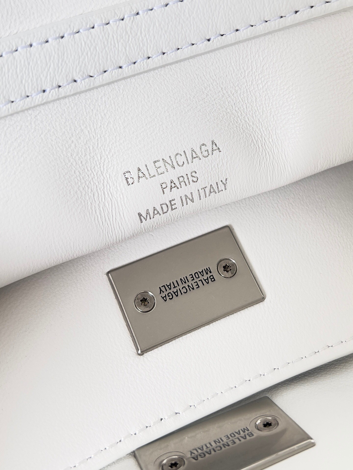 Knockoff Ba1en*iaga Rodeo Mini Bag White Calfskin