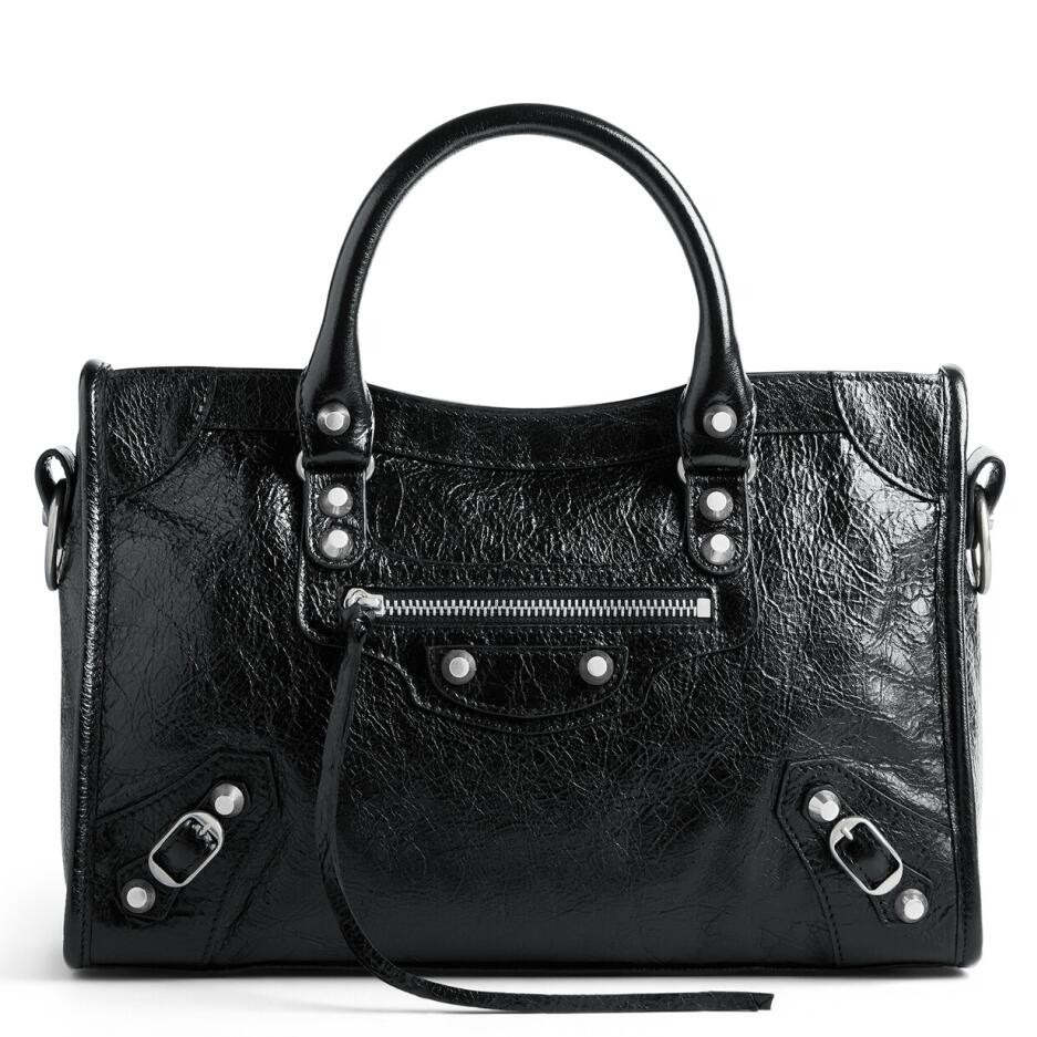 Knockoff Ba1en*iaga Le City Small Bag Black Arena Lambskin