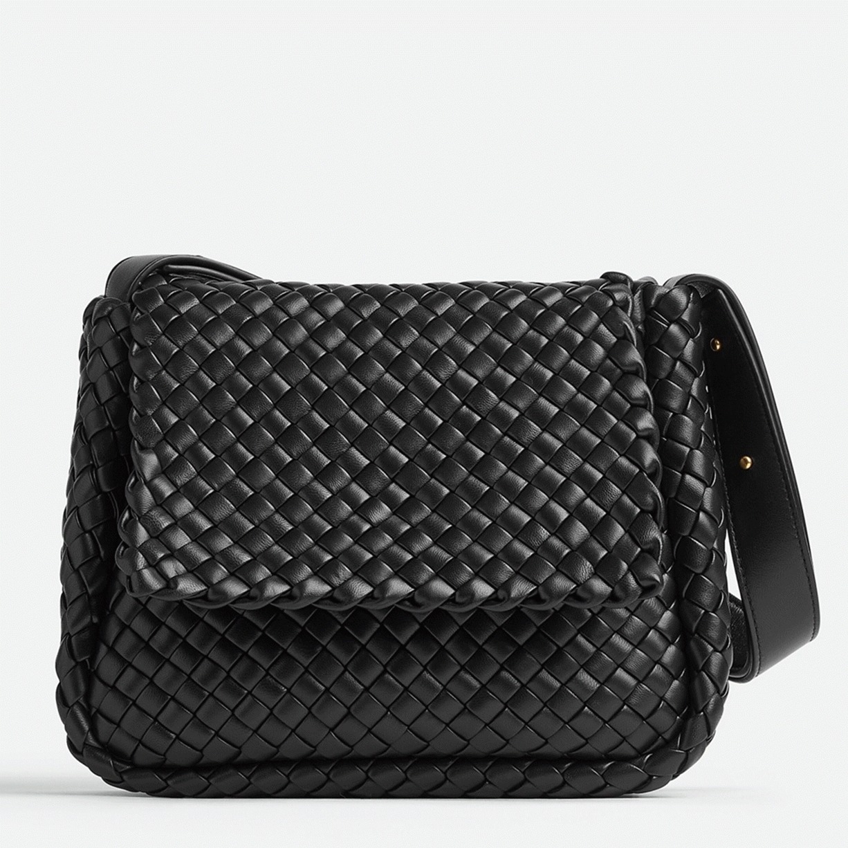 Replica B0tt*ga Ven*ta Cobble Small Bag Black