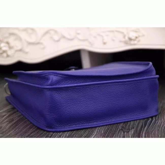 Electric Blue Evelyne III PM Bag Replica AAA H**me5 Crossbody