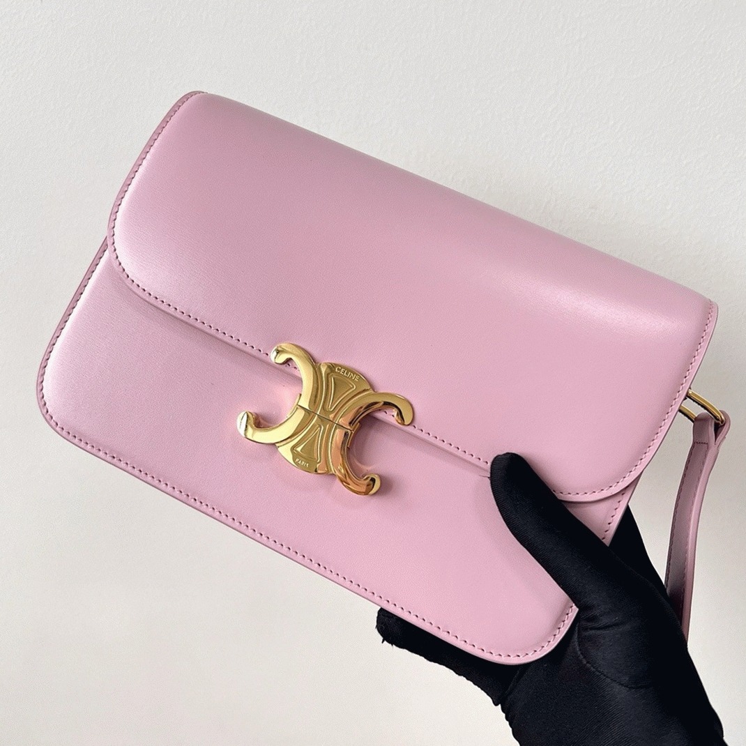 Top Quality Knockoff Ce1i*e Triomphe Teen Bag In Pink