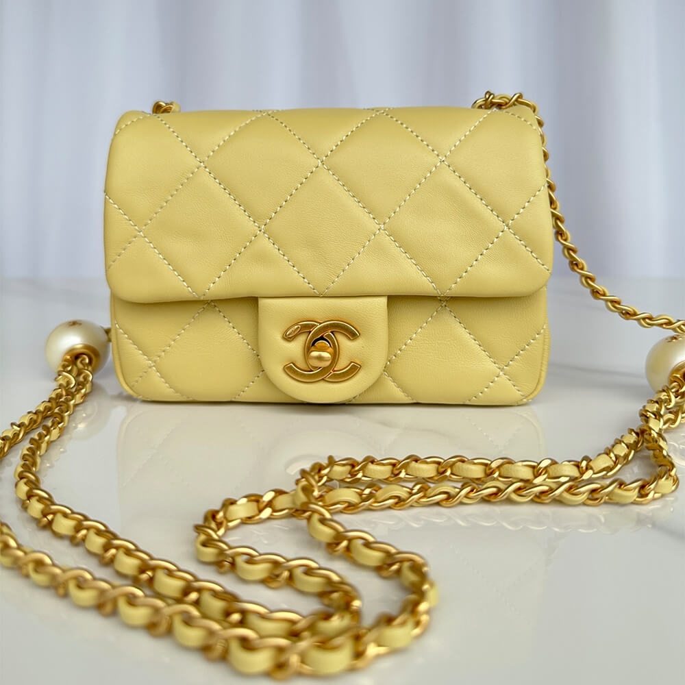 Ch**el MINI FLAP BAG