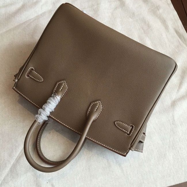Etoupe H**me5 Birkin 25cm Excellent Replica