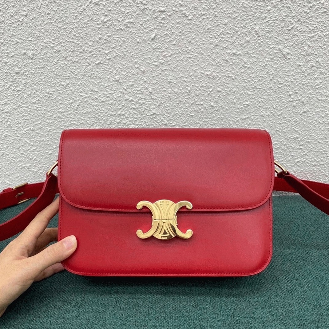 Top Quality Fake Ce1i*e Triomphe Medium Bag In Red