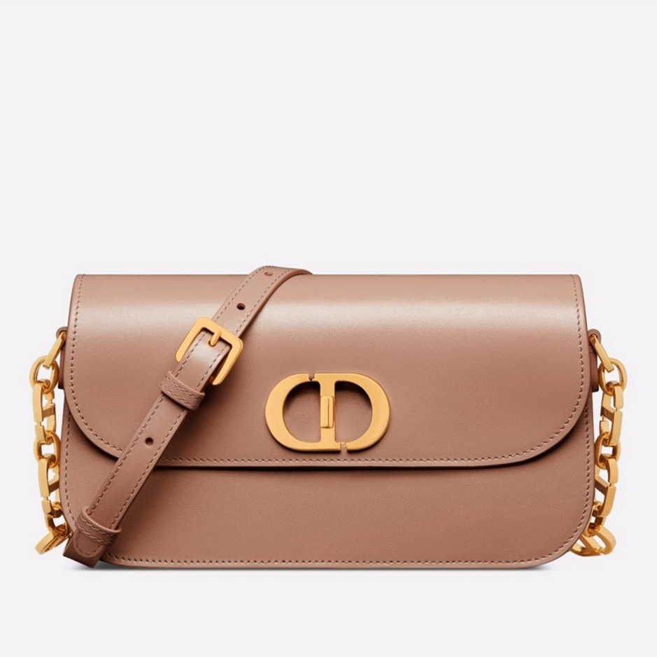 D10r 30 Montaigne Avenue Bag Fake in Heritage Pink Box Calfskin
