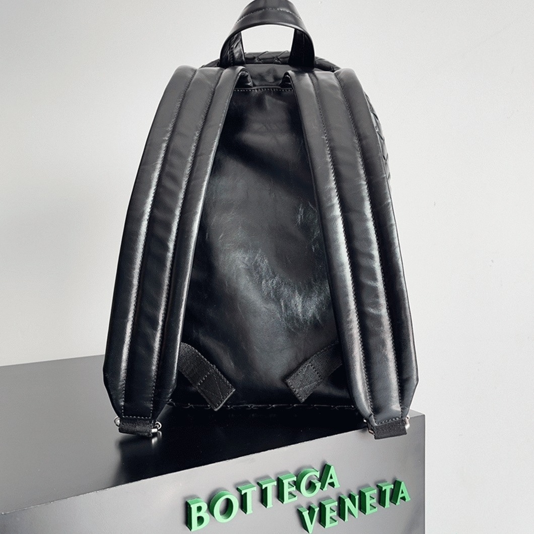Replica B0tt*ga Ven*ta Small Backpack Black