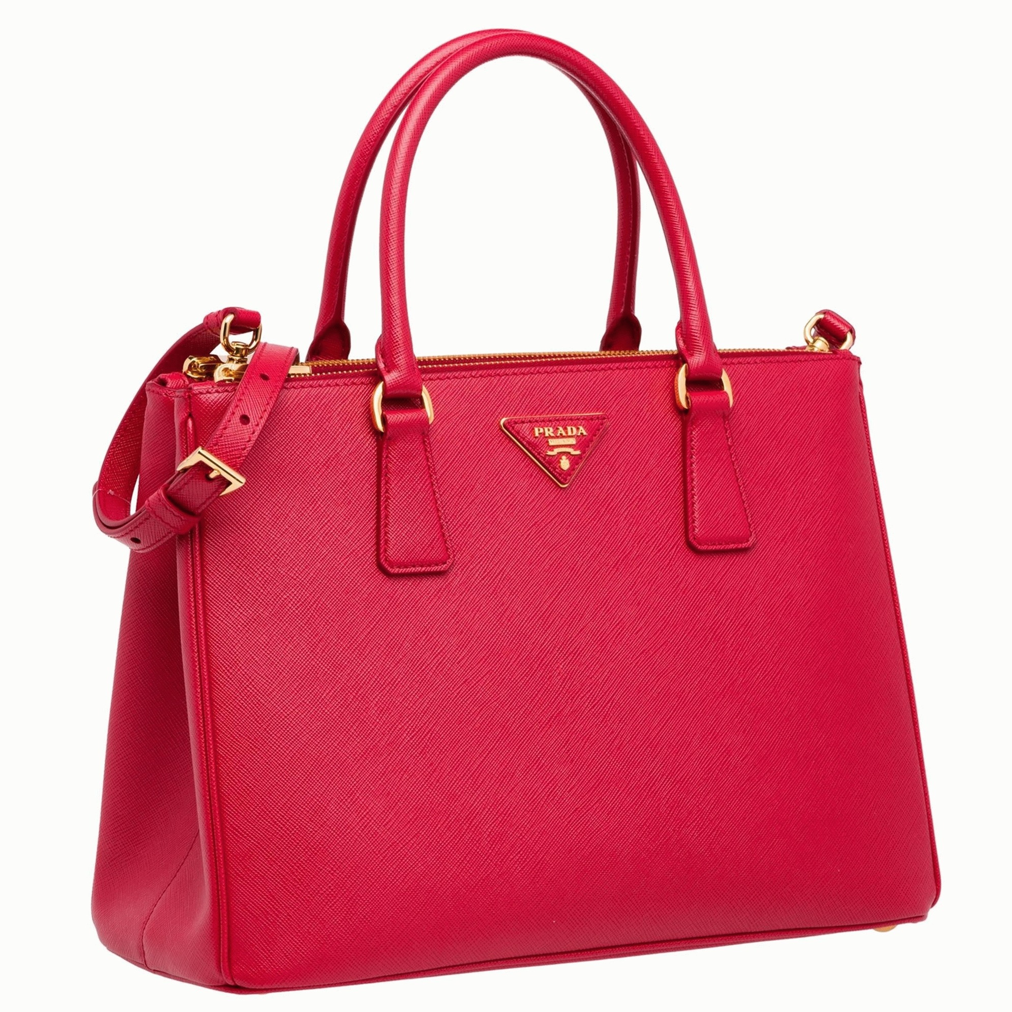Red Pra*a Galleria Large Bag Best Replica