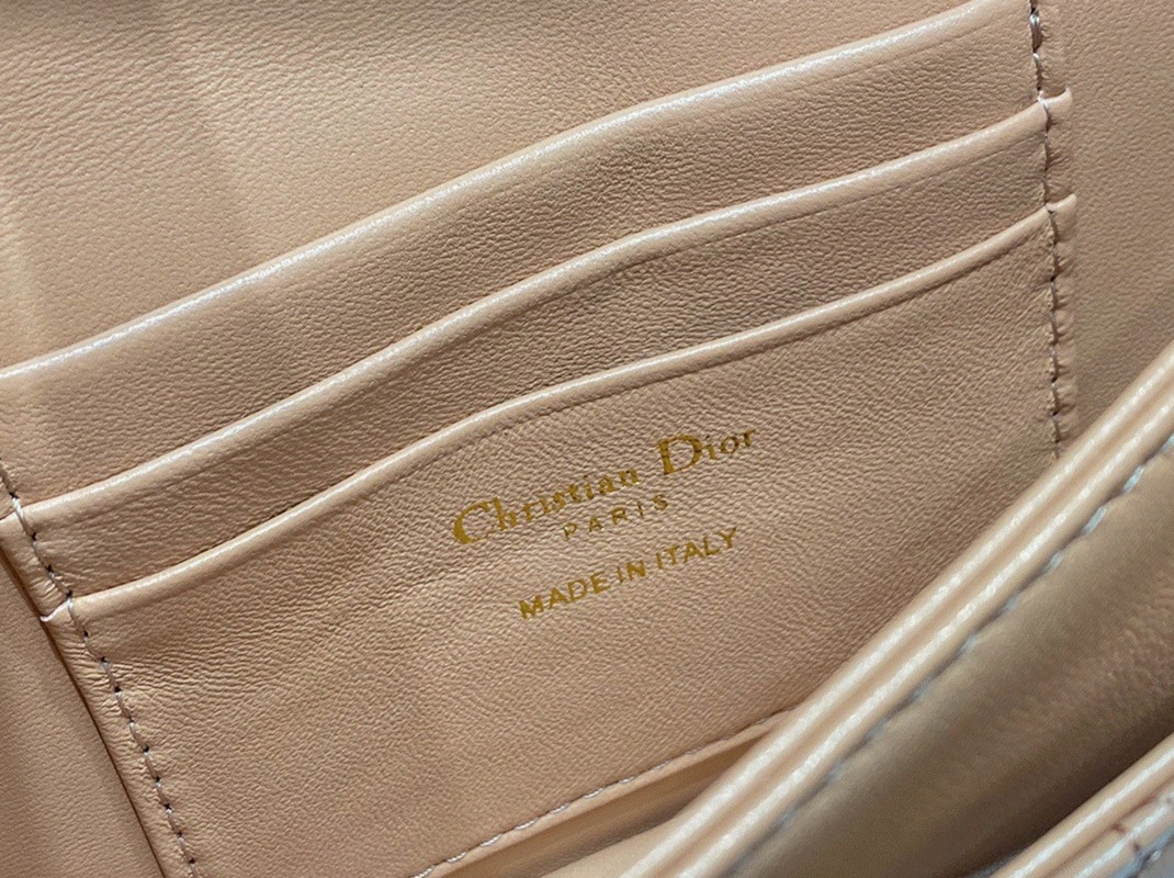 D10r Miss D10r Mini Bag Fake in Poudre Cannage Lambskin