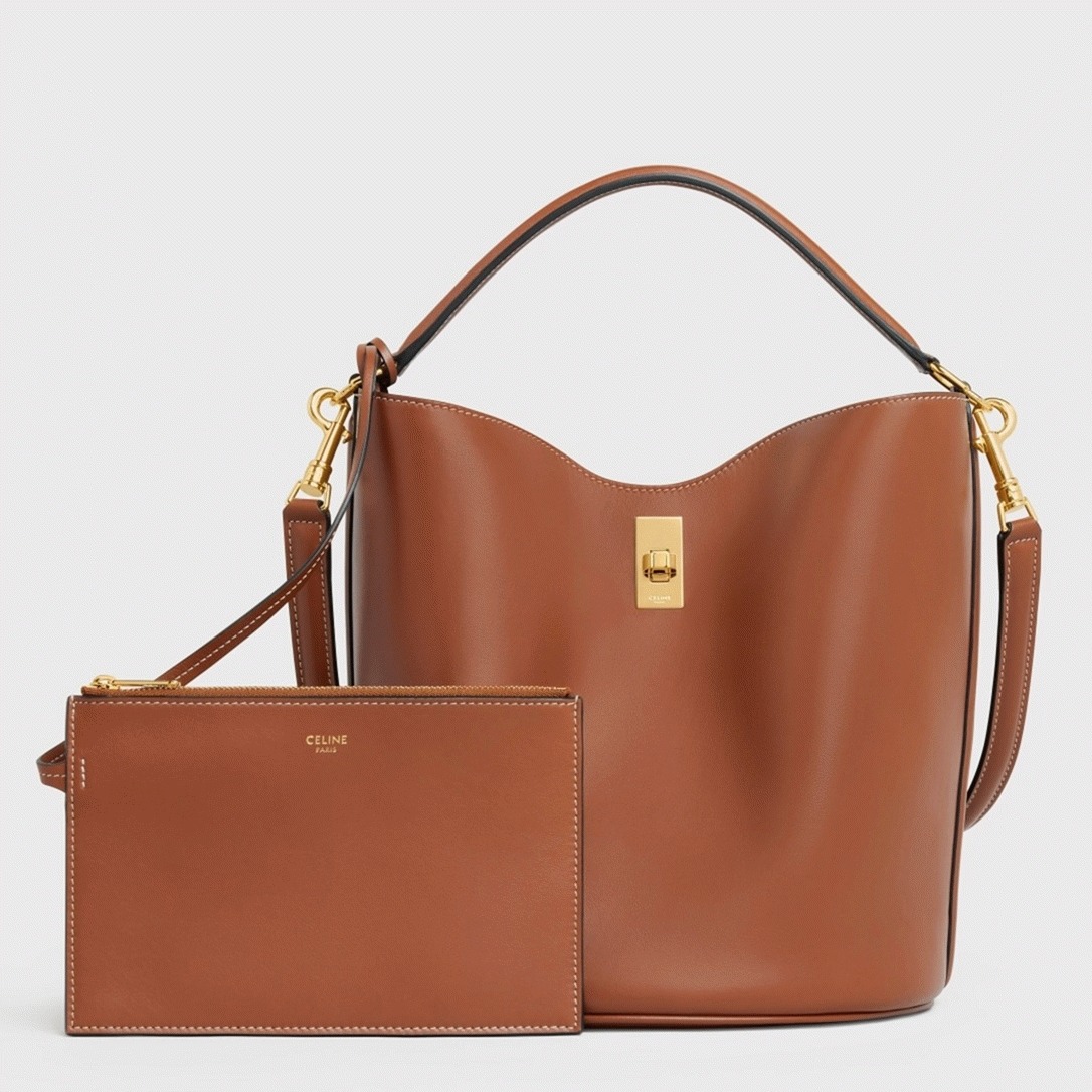 Top Quality Replica Ce1i*e Bucket 16 Bag In Brown