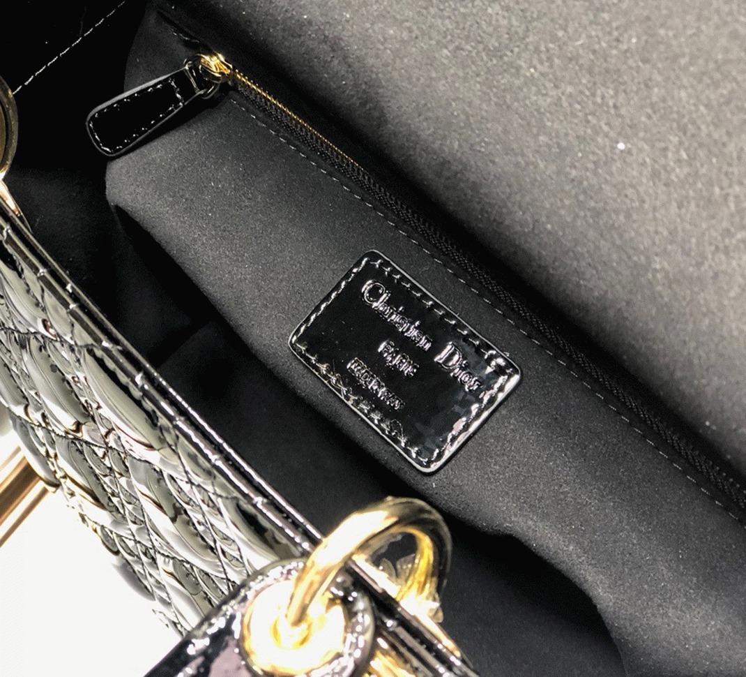 D10r Lady D10r Medium Bag Knockoff in Black