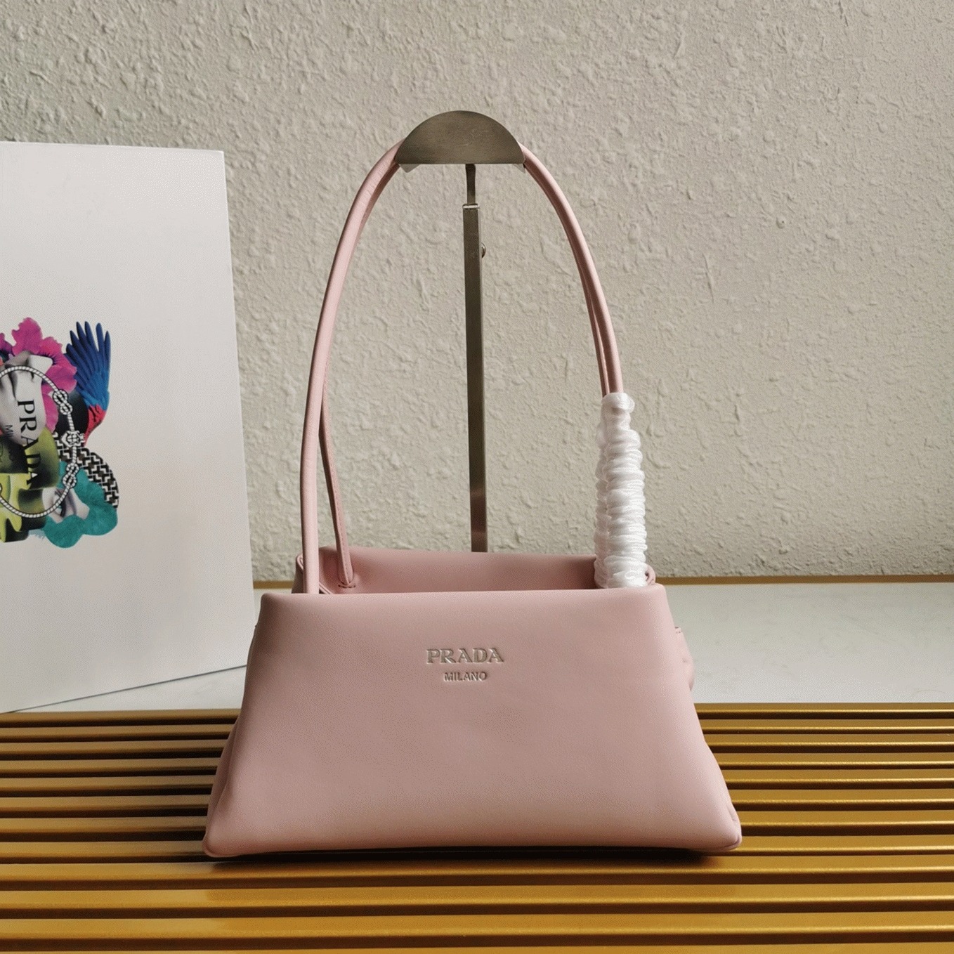 Pra*a S*pernova Small Shoulder Bag Fake in Pink