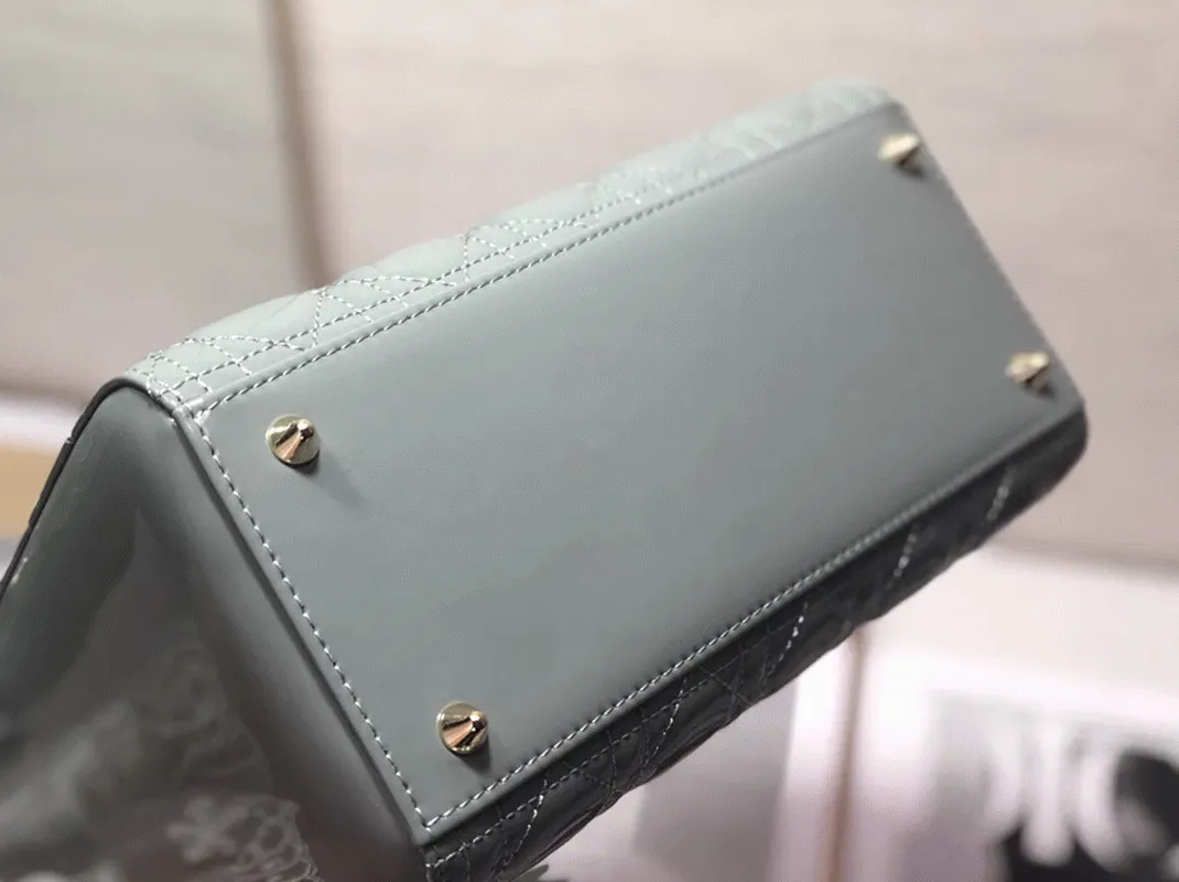 D10r Lady D10r Medium Bag Imitation in Grey