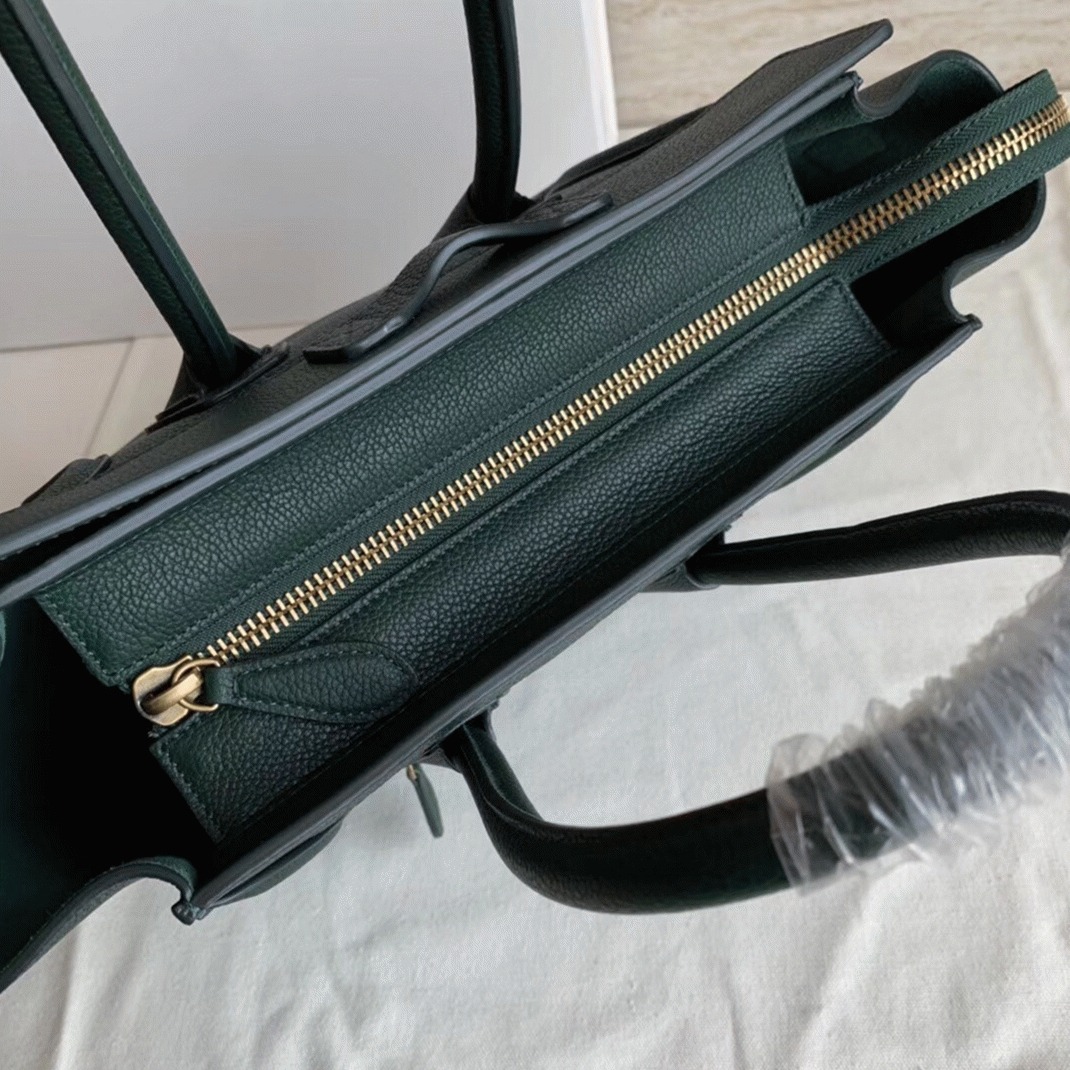 Ce1i*e Micro Luggage Tote Bag Replica in Black