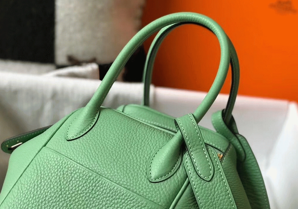 Replica H**me5 Lindy 30cm bag in vert criquet shade