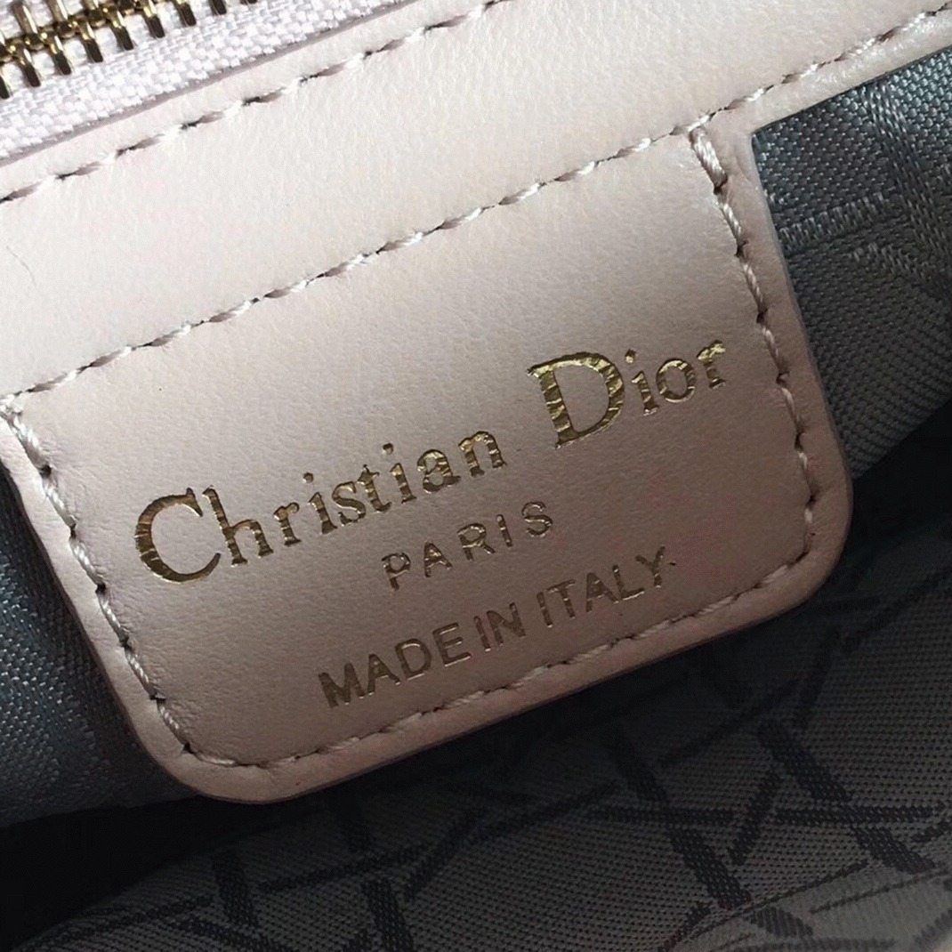 D10r Lady D10r Medium Bag Replica in Powder