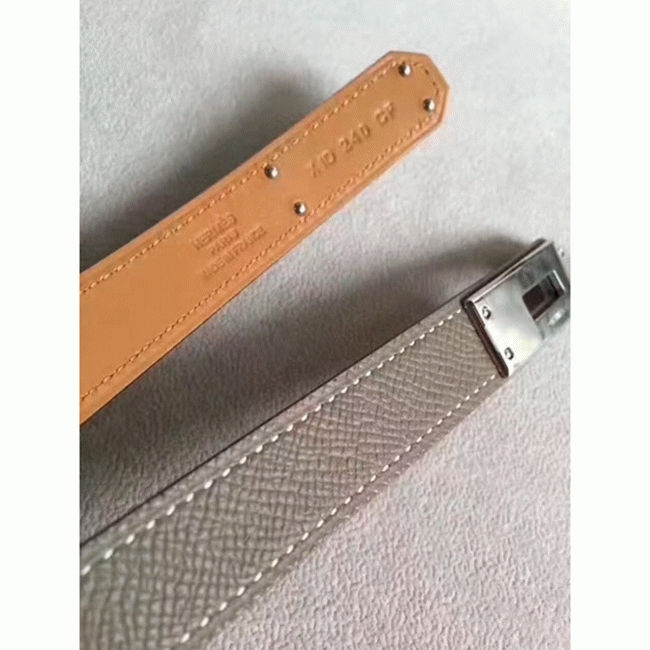 Etoupe epsom fake designer H**me5 Kelly belt