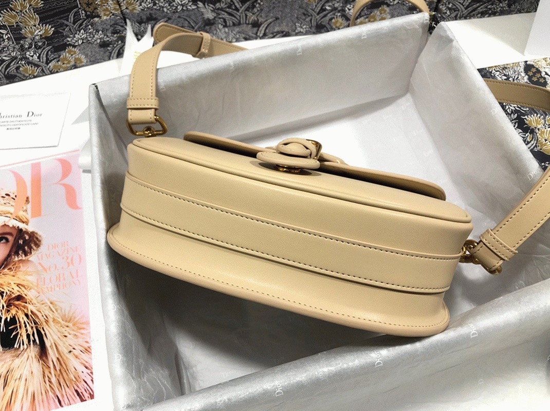 D10r Bobby Medium Bag Replica in Beige