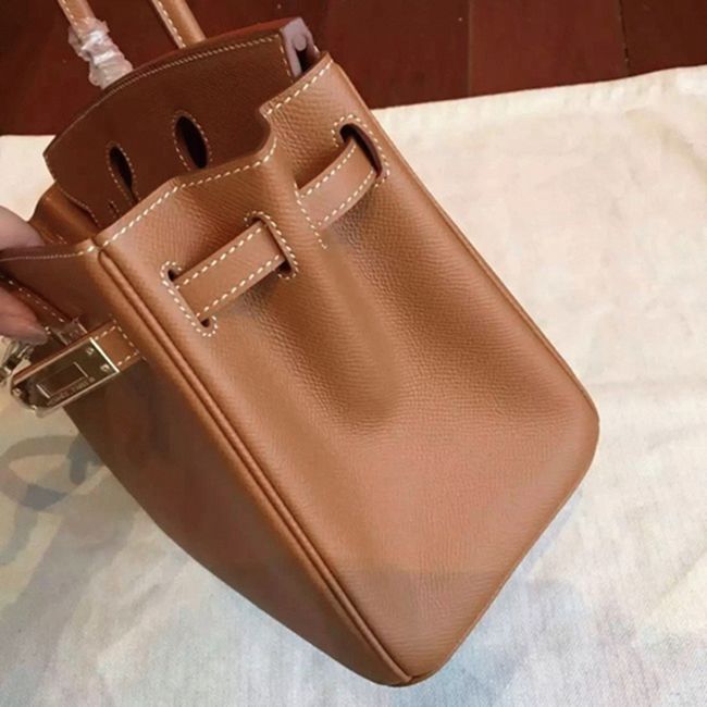 Brown H**me5 Birkin 25cm AAAAA Quality Counterfeit