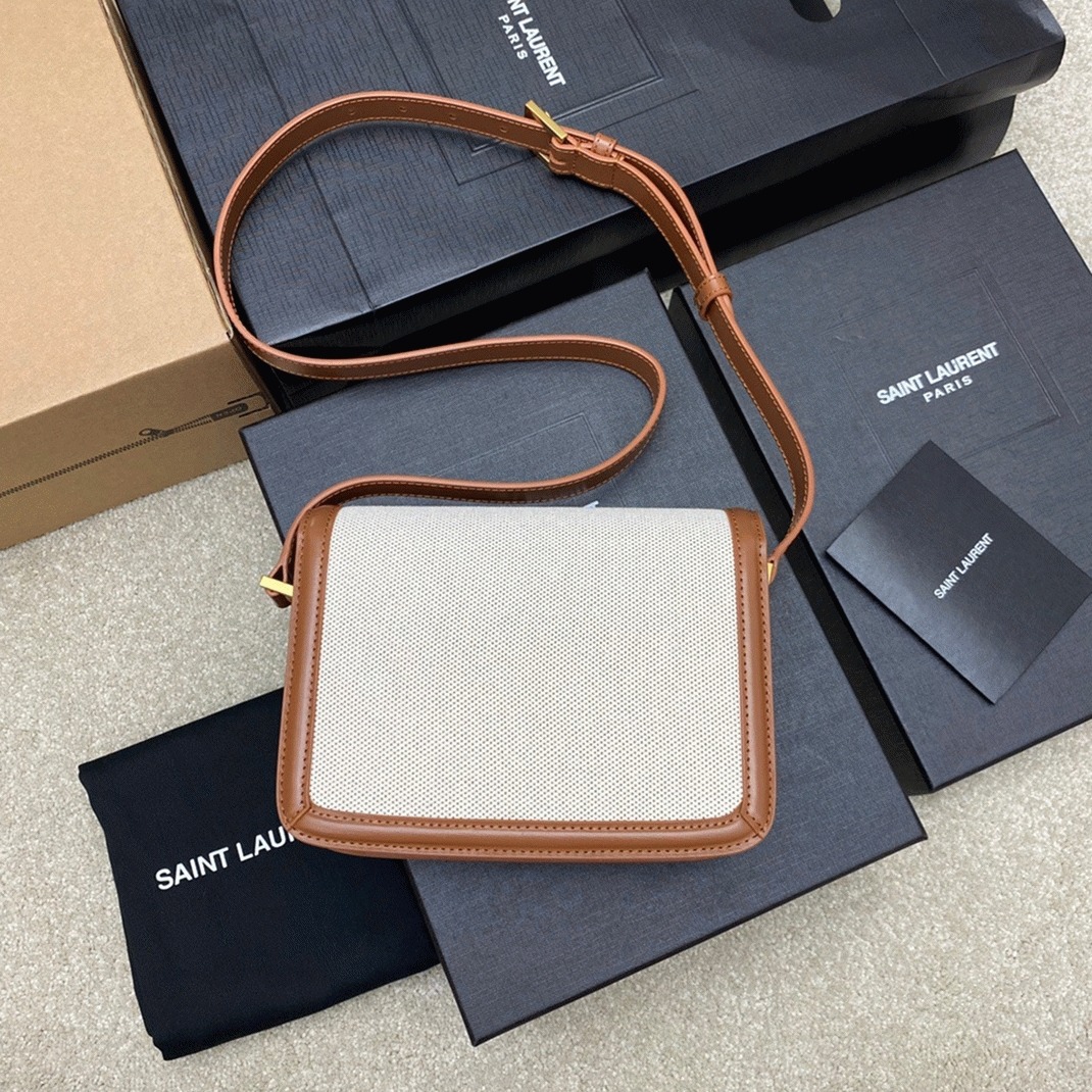 Fake Sa1nt Lau*nt Small Solferino Bag Canvas
