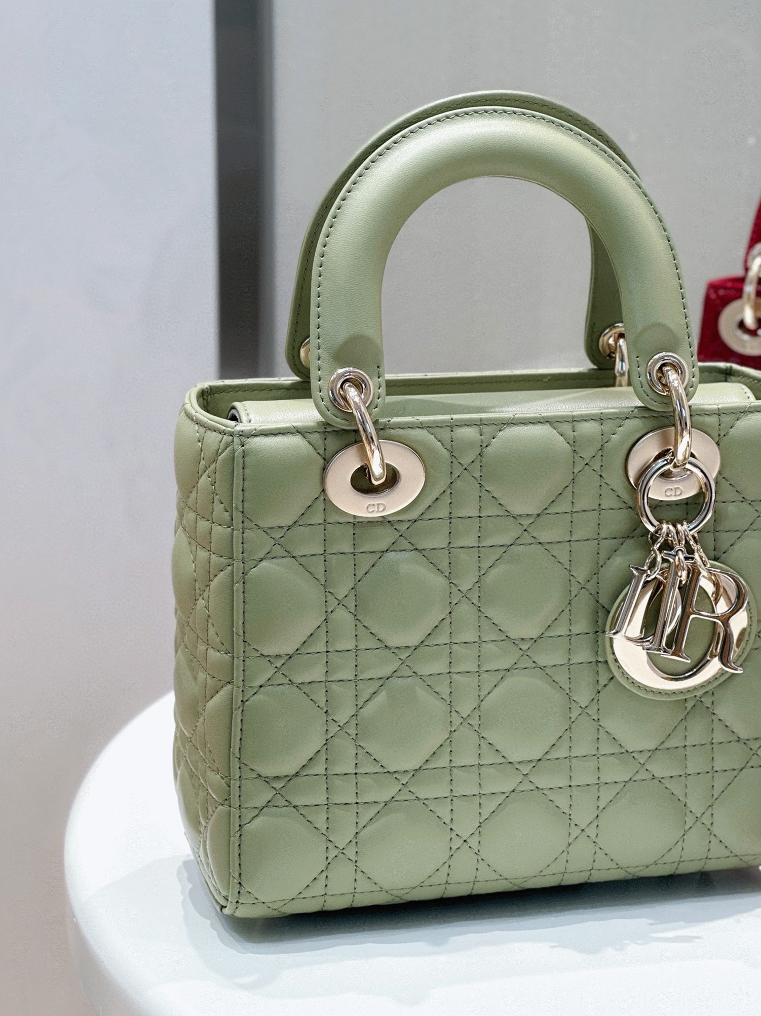 D10r Small Lady D10r My ABCD10r Bag Knockoff in Ethereal Green