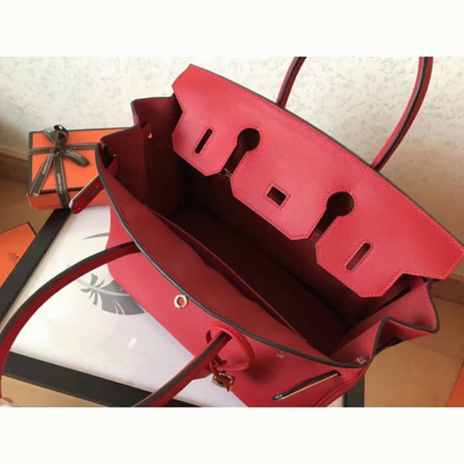 Red Luxury Knockoff H**me5 Birkin 30cm Purse