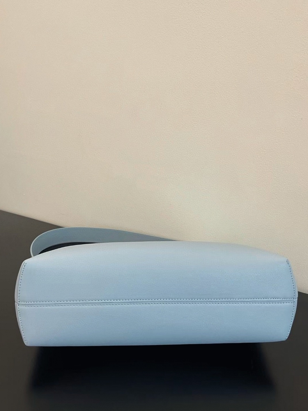Top Quality Fake F**di First Medium Bag In Light Blue Nappa Leather