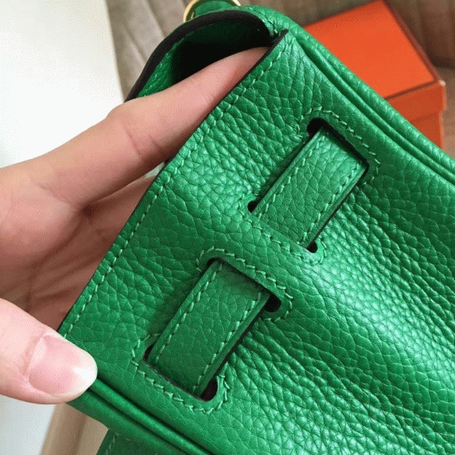 Bamboo Clemence Knockoff H**me5 Kelly Retourne 32cm Soft Tote