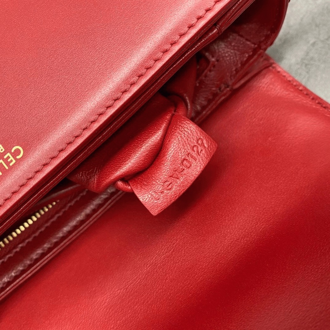 Top Quality Knockoff Ce1i*e Triomphe Teen Bag In Red