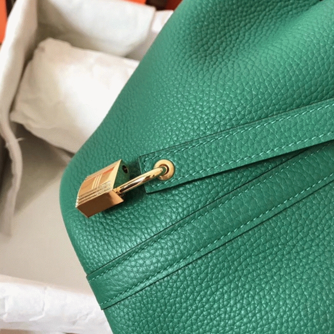 Vert vertigo designer replica H**me5 Picotin Lock 18cm handbag