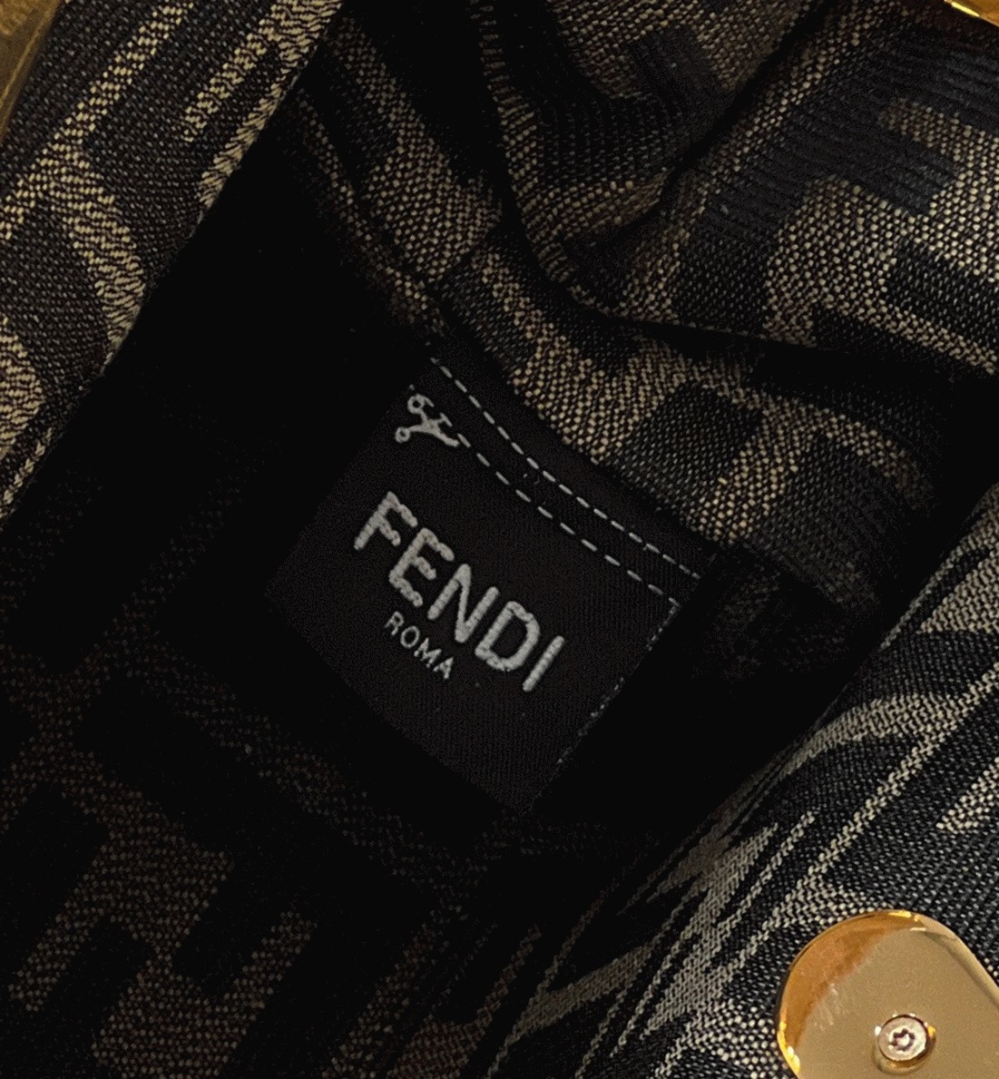 Top Quality Replica F**di First Small Bag In Gold