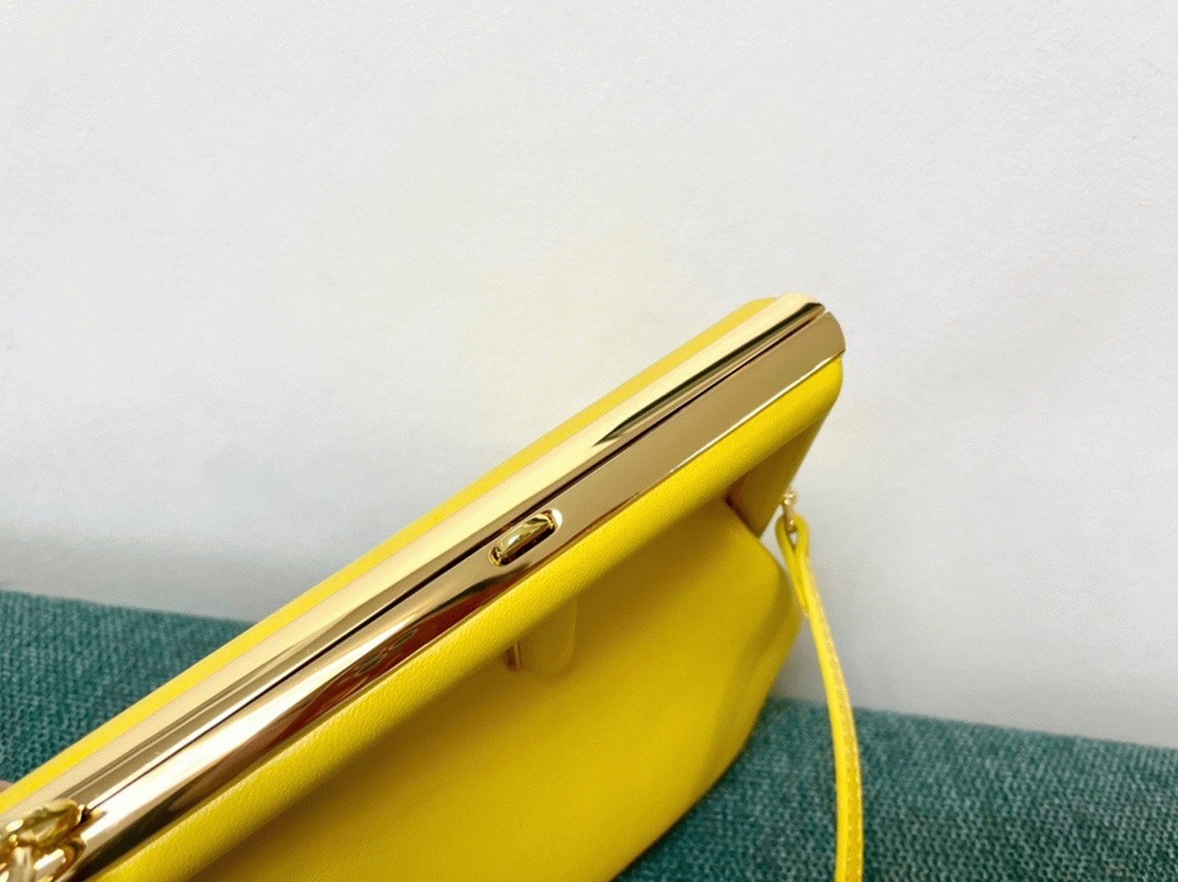 Top Quality Fake F**di First Small Bag In Yellow