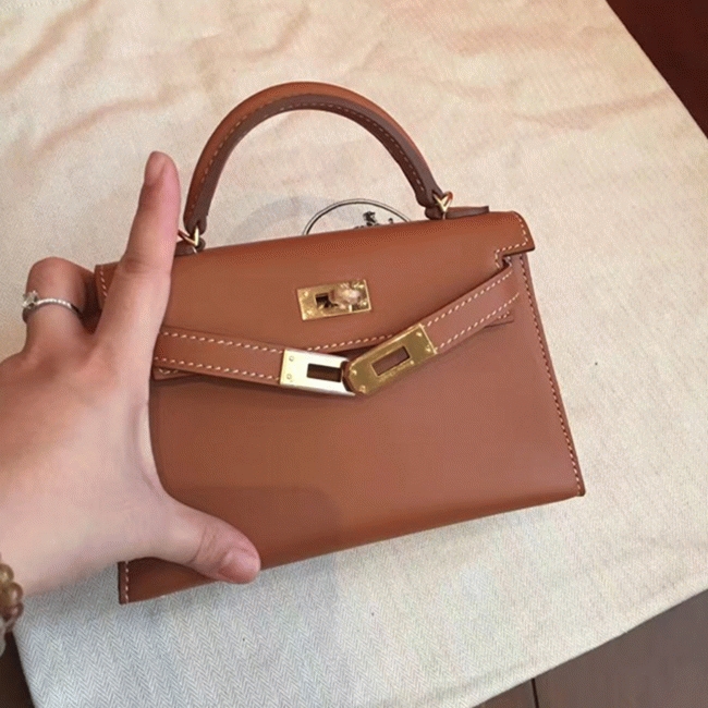 Gold Swift Replica H**me5 Kelly 20cm Premium Quality Bag