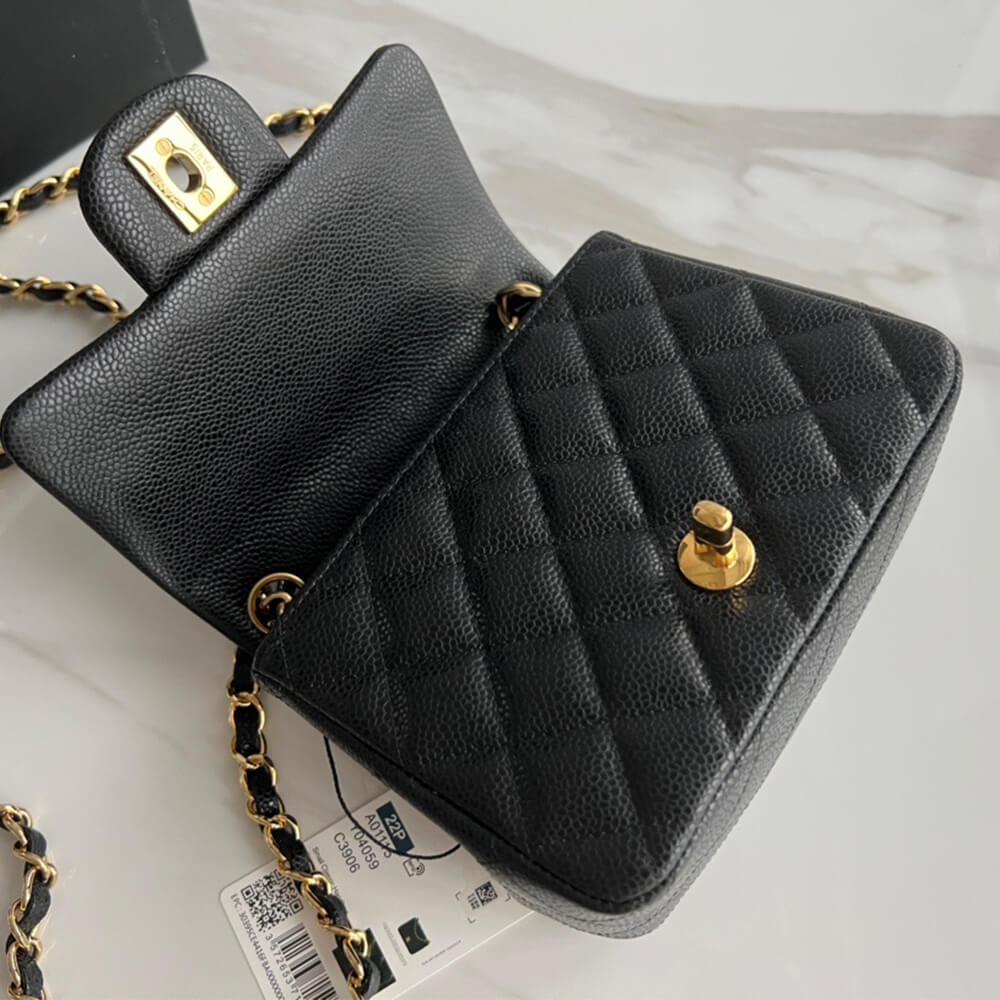 Ch**el MINI FLAP BAG