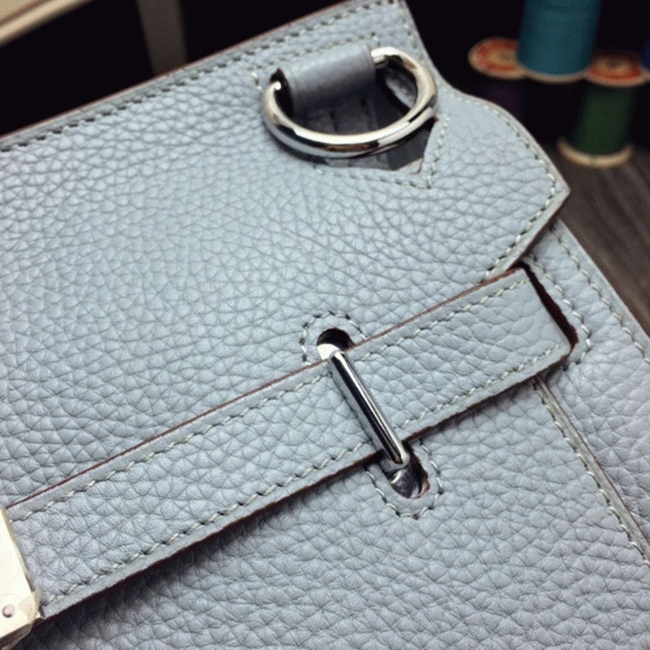 Blue lin fake designer H**me5 Jypsiere 31cm handbag