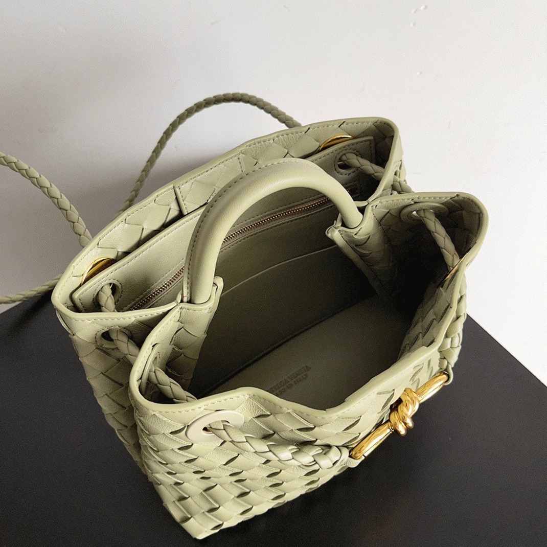 Replica B0tt*ga Ven*ta Small Andiamo Bag Travertine