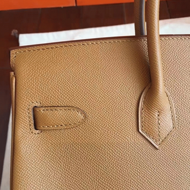 Brown Luxury Replica H**me5 Birkin 35cm Handbag