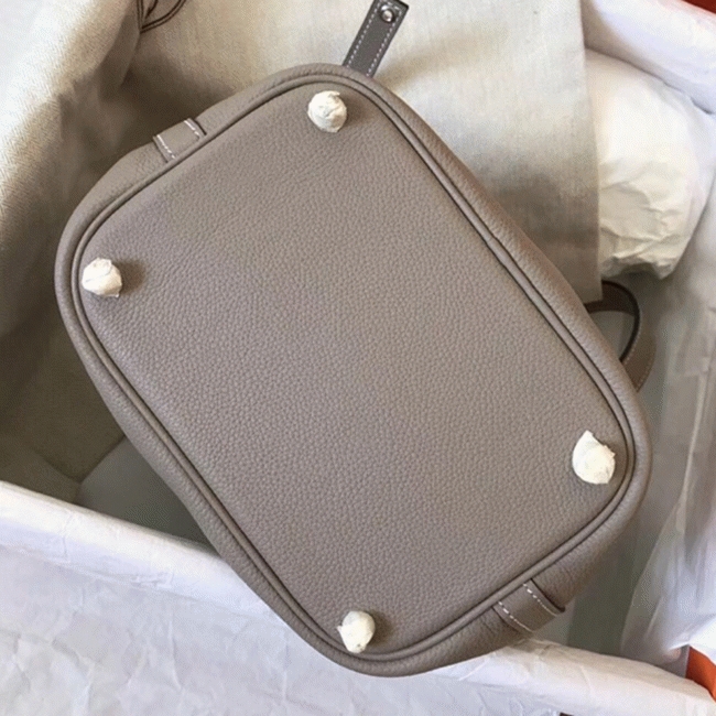 Tourterelle faux designer H**me5 Picotin Lock 22cm handbag