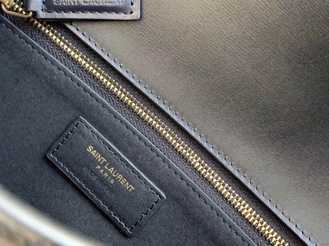Replica Sa1nt Lau*nt Le Carre Satchel Bag Black