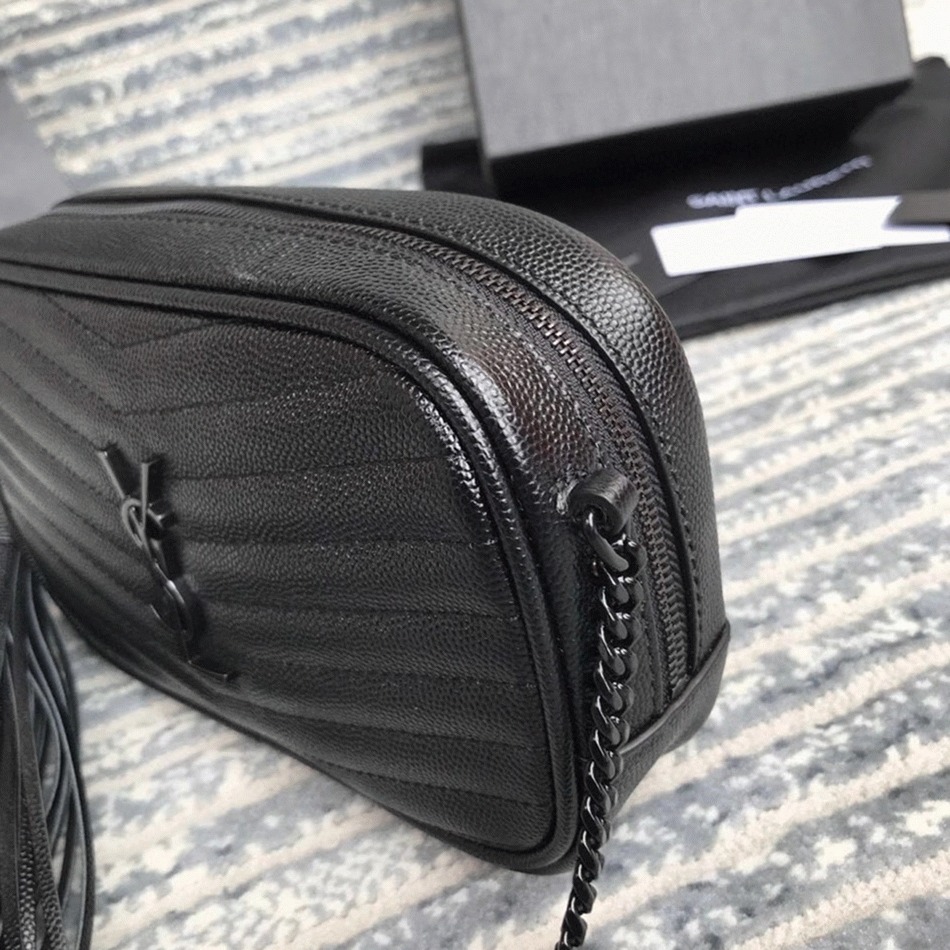 Replica Sa1nt Lau*nt Lou Mini Bag Black
