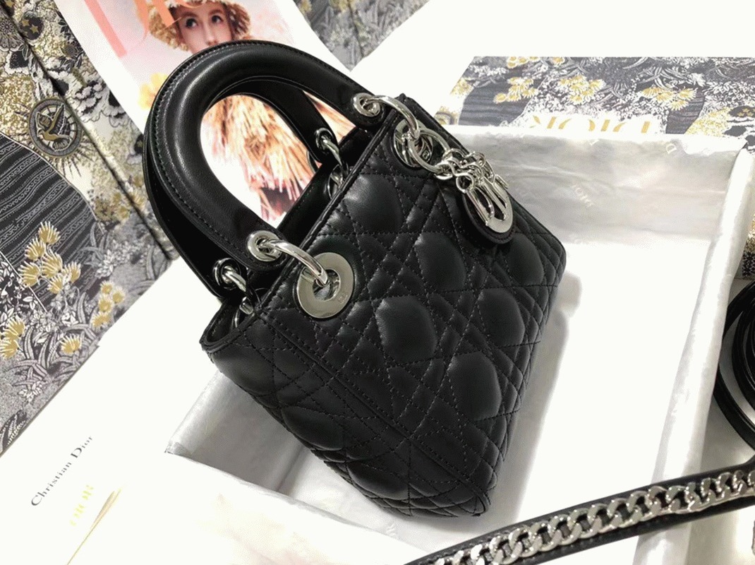 D10r Lady D10r Mini Bag Fake in Noir